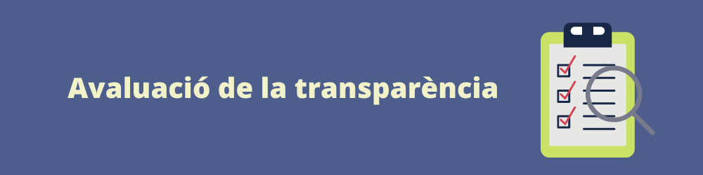 Avaluació de la Transparència
